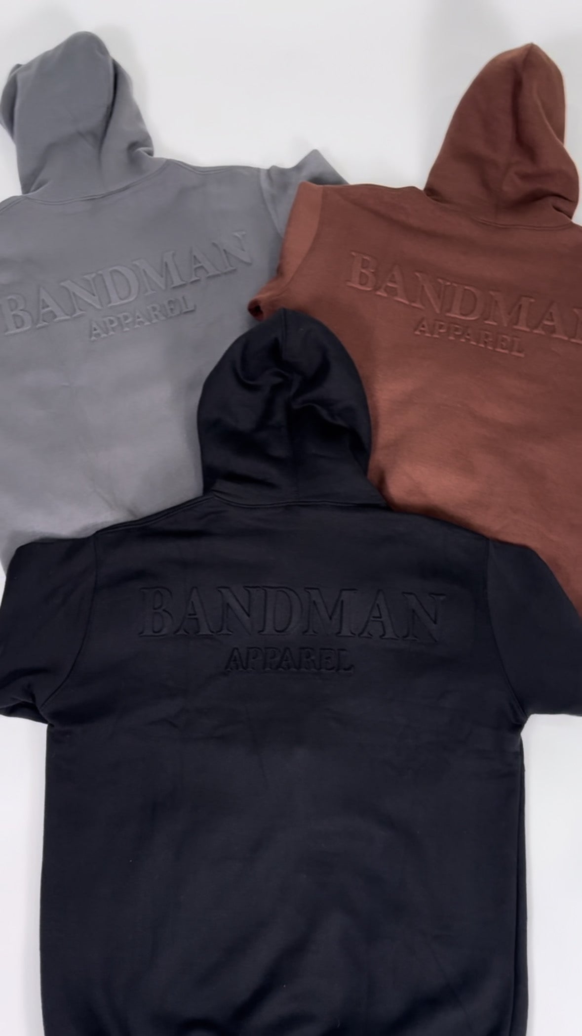 Embossed/ Embroidered Fall Sweatsuit (Men’s)