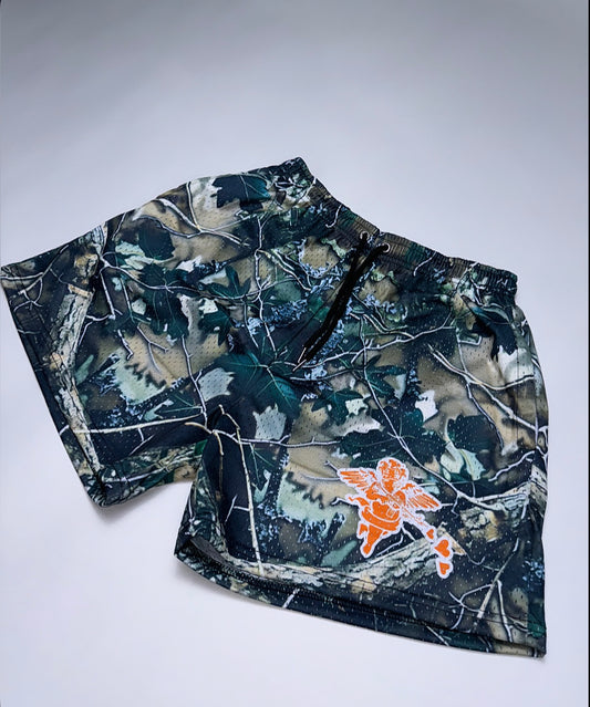 Camo Mesh Shorts (2 Colorways)