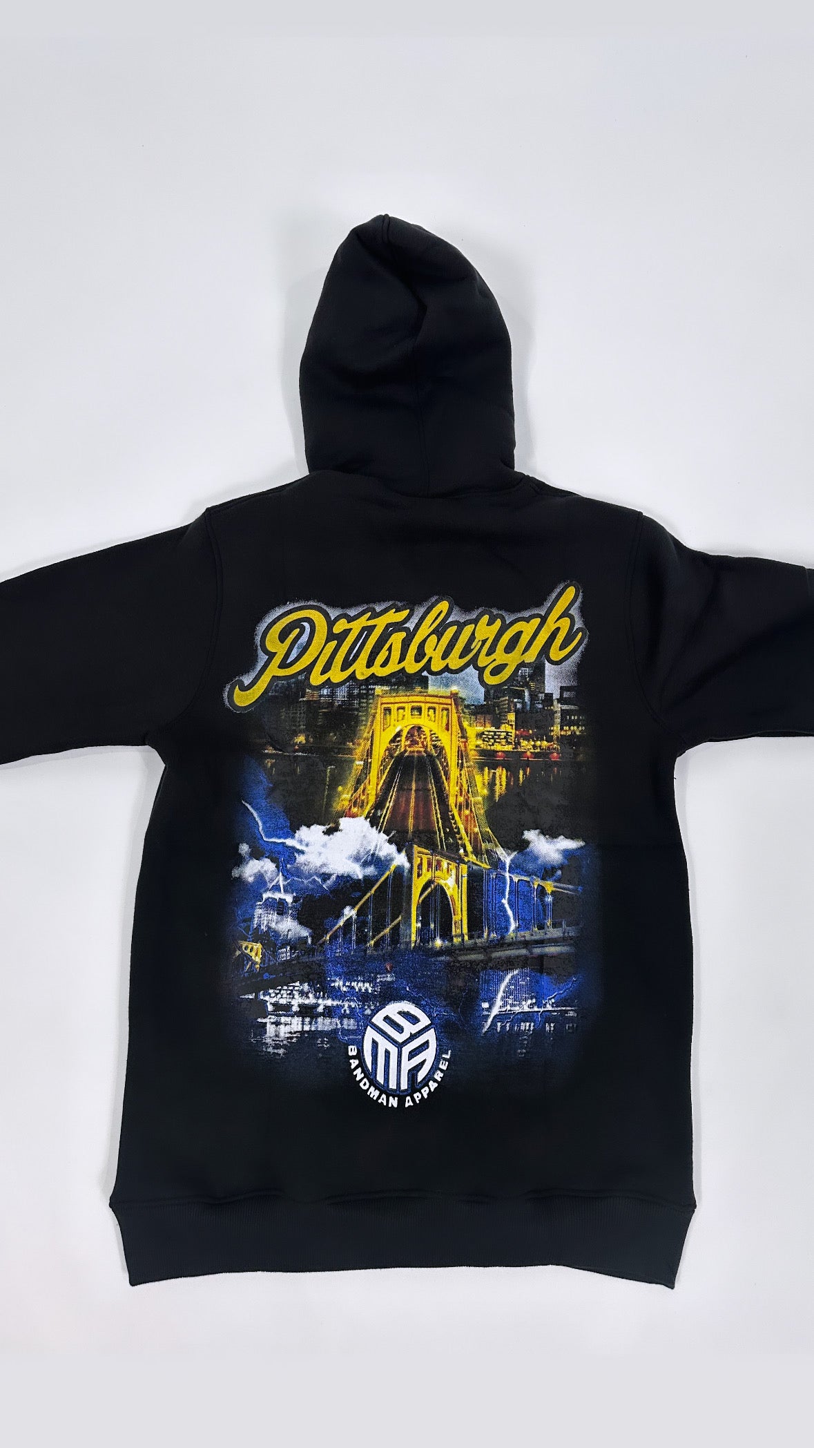 Retro Pittsburgh Graphic Hoodie