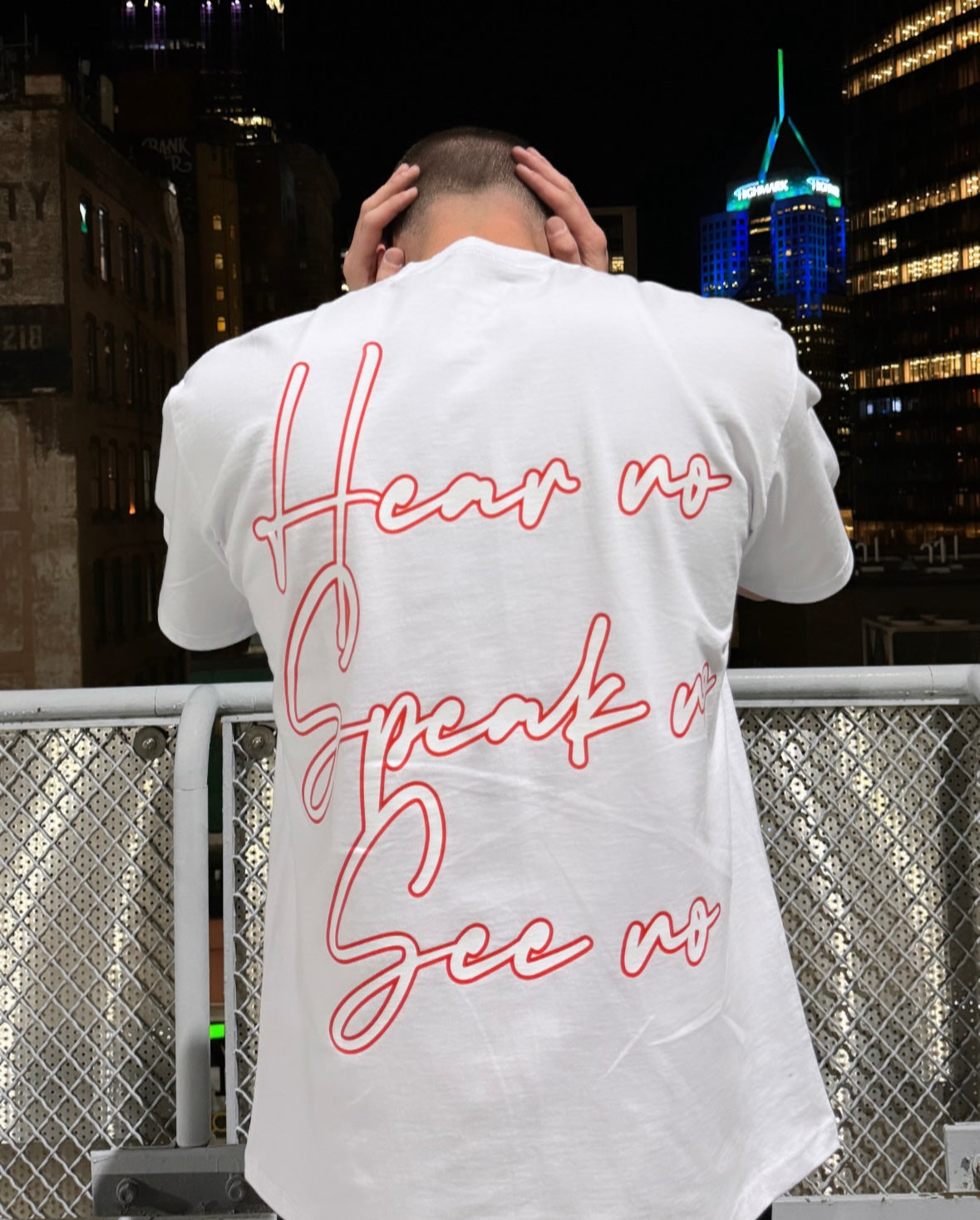 “Hear no, Speak no, See No” Graphic T Shirt