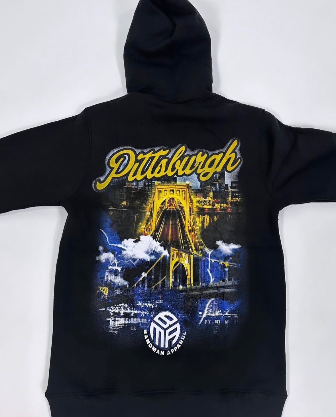 Retro Pittsburgh Graphic Hoodie