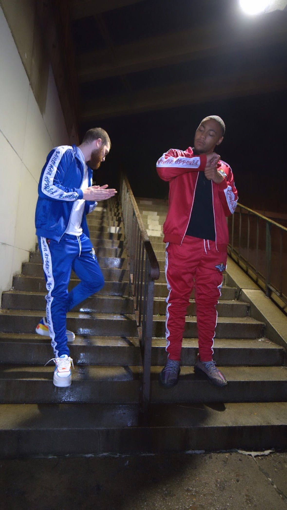 Reflective Tracksuits(Red&Blue)