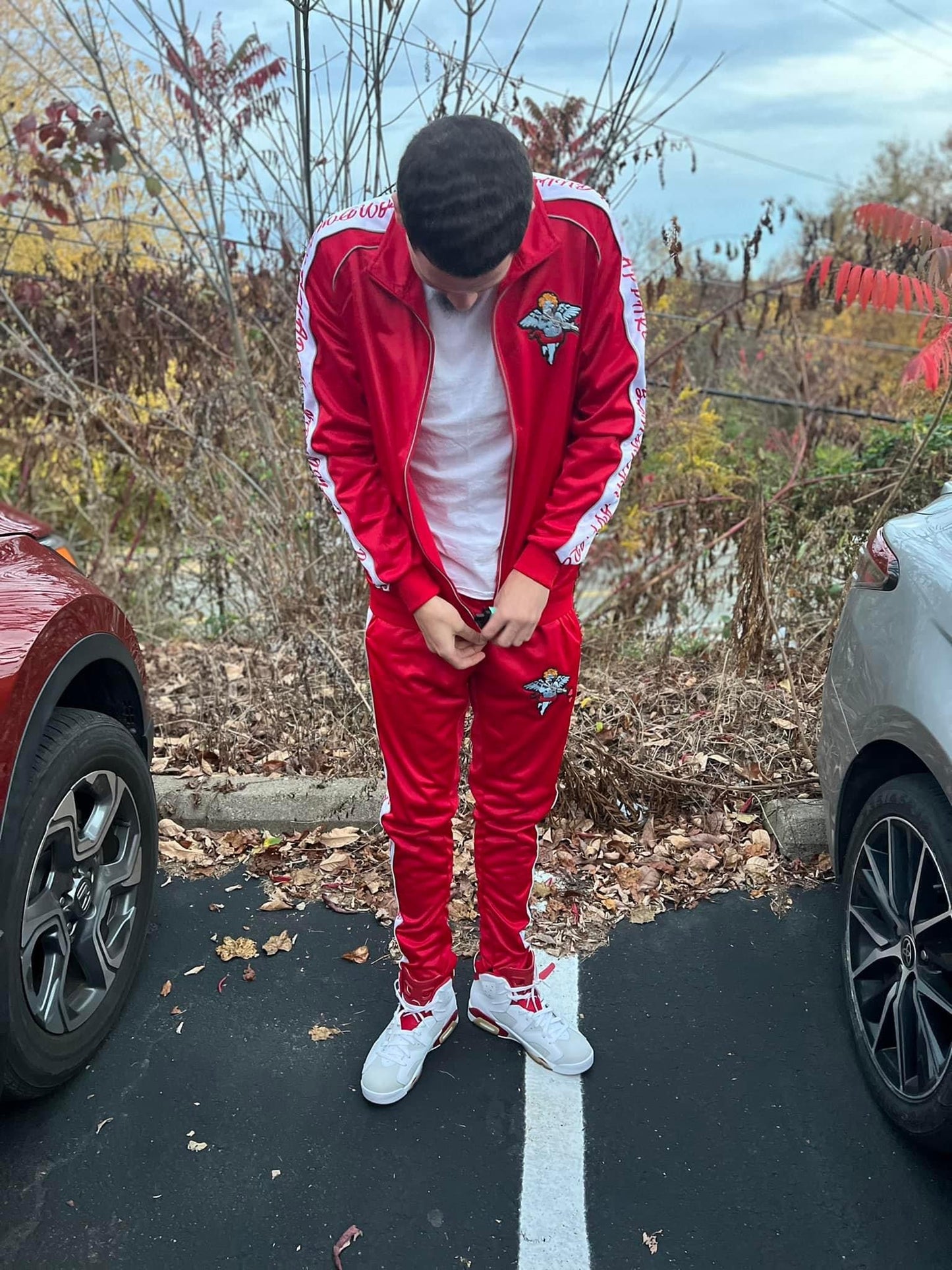 Reflective Tracksuits(Red&Blue)