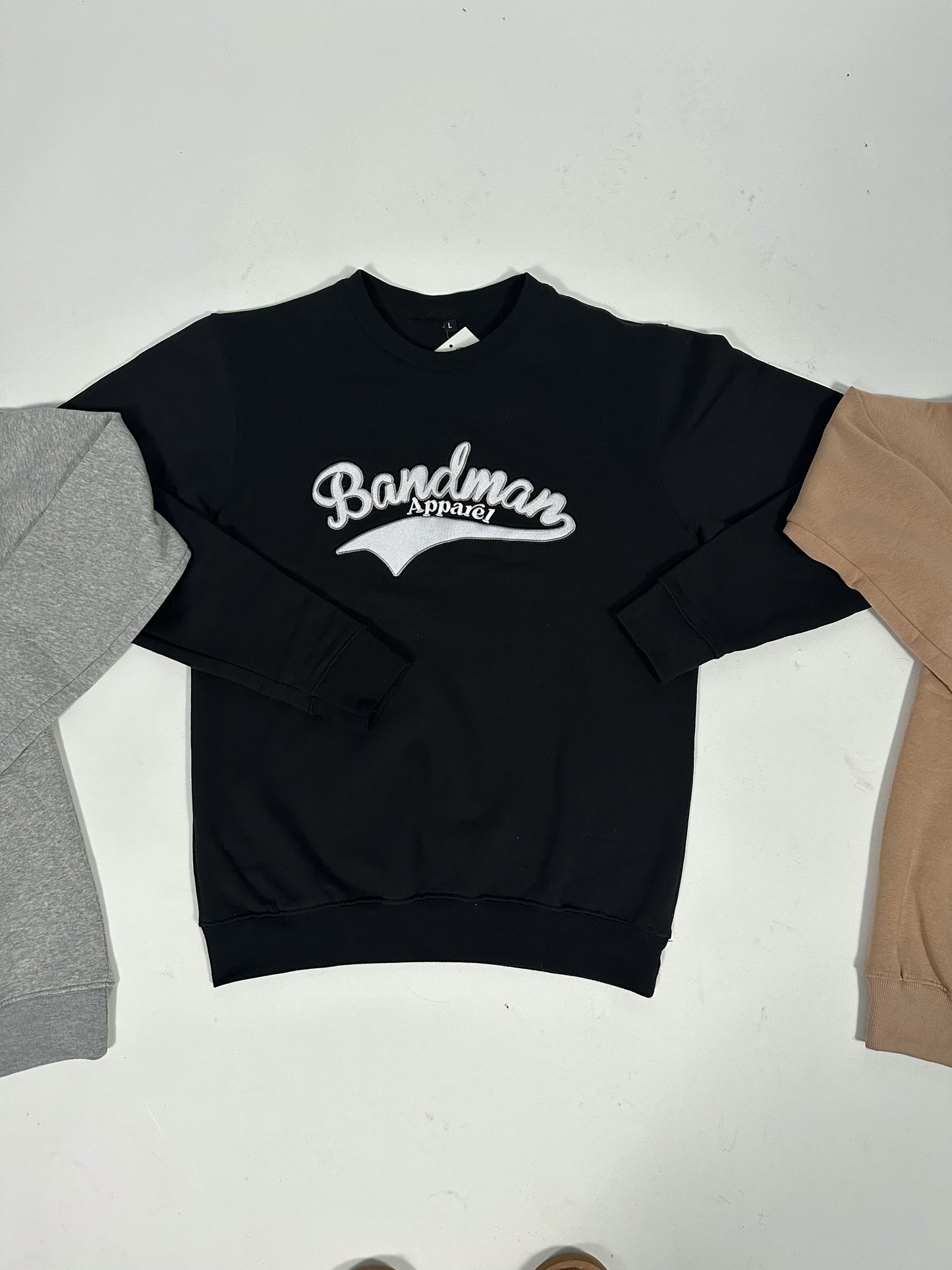 Bandman Apparel Crewneck (Grey,Tan,Black)